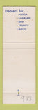 Matchbook Cover - Kawasaki Motorcycles Milwaukee WI Triumph