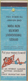 Matchbook Cover - Chase Manhattan Bank