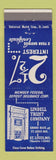 Matchbook Cover - Lindell Trust Company St Louis MO