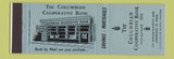 Matchbook Cover - Columbian COOP Bank Cambridge MA