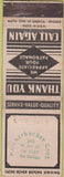 Matchbook Cover - Knickerbocker STAMPED