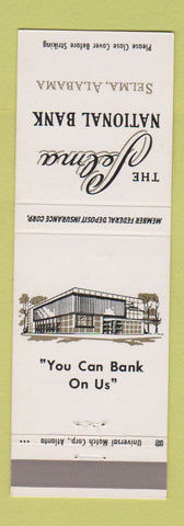 Matchbook Cover - Selma National Bank AL
