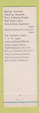 Matchbook Cover - First Security Bank Ionia Belding Saranac MI WEAR