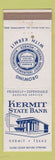 Matchbook Cover - Kermit State Bank TX