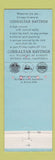 Matchbook Cover - Gibraltar Savings Bank Beverly Hills CA
