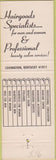 Matchbook Cover - Beau Belle Inc Hair SalonCovington KY