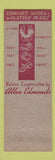 Matchbook Cover - Allen Edmonds Shoes Jones Kansas City MO
