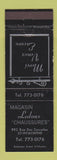 Matchbook Cover - Ledoux Chaussures St Hyacinthe QC