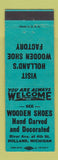 Matchbook Cover - Wooden Shoes Holland MI