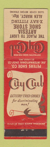 Matchbook Cover - City Club Shoes Artesia NM?