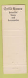 Matchbook Cover - Guild Hosue Women's Shoes Long Beach CA