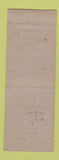 Matchbook Cover - Seebeck's Mobil oil gas St Paul MN MISCUT