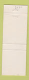 Matchbook Cover - Marathon oil gas Bayh's Southport IN