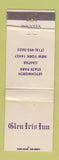 Matchbook Cover - Glen Iris Inn Letchworth State Park Castile NY