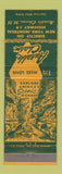 Matchbook Cover - Ausable Cham NY