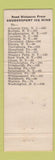 Matchbook Cover - Coudersport Ice Mine PA