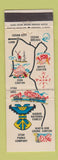Matchbook Cover - Utah Parks Cedar City UT CREASE