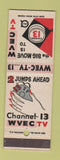 Matchbook Cover WVEC TV ABC Rifleman 77 Sunset Strip Maverick Norfolk Hampton VA