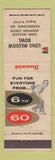 Matchbook Cover - Brunswick Bowling Long Meadow Bowl Hagerstown MD