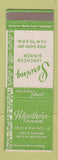 Matchbook Cover - Hawthorn Restaurant Indianapolis IN