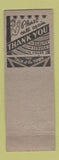 Matchbook Cover - The White Spot Auburn NE