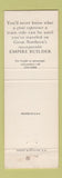 Matchbook Cover - Great Northern Railroad St Paul MN Athletic Club
