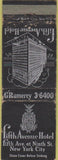 Matchbook Cover - Fifth Avenue Hotel New York City WORN