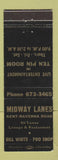 Matchbook Cover - Midway Lanes Bowling