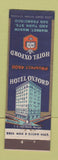 Matchbook Cover - Hotel Oxford San Francisco CA