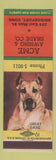 Matchbook Cover - Acme Awning and Shade Bridgeport CT Great Dane