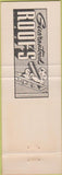 Matchbook Cover - Frank's Sunoco oil gas S and H Green Stamps Reading PA