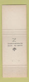 Matchbook Cover - Restaurant Schmiede Horgen Switzerland