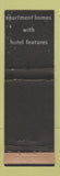 Matchbook Cover - Hotel President Palo Alto CA CROWN WEAR