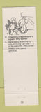 Matchbook Cover - Shell oil gas Brookings OR