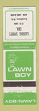 Matchbook Cover - Lawn Boy Lawn Mowers Lacroix Sports Lambton QC WEAR
