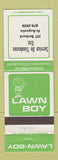 Matchbook Cover - Lawn Boy Lawn Mowers St Augustin QC