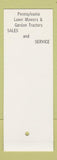 Matchbook Cover - AE Hamel Lawn Mowers Suncook NH DD Bean