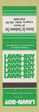 Matchbook Cover - Lawn Boy Lawn Mowers St Augustin QC