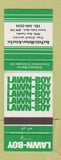 Matchbook Cover - Lawn Boy Lawn Mowers Acton Vale QC WEAR