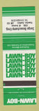 Matchbook Cover - Lawn Boy Lawn Mowers Rawdon QC Serge Beauchamp