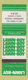 Matchbook Cover - Lawn Boy Lawn Mowers QC Avec Le Temps Vous WEAR