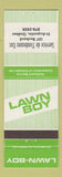 Matchbook Cover - Lawn Boy Lawn Mowers St Augustin QC
