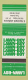 Matchbook Cover - Lawn Boy Lawn Mowers Trois Rivieres QC B Marchand