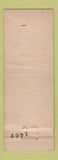 Matchbook Cover - Shell oil gas Jack Wooten Kingston NC