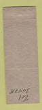 Matchbook Cover - George Vincent Lawn Mowers Gardner MA