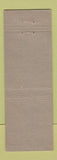 Matchbook Cover - Waleeco Cocoanut Candy Bar Washburn's Brockton MA