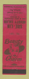 Matchbook Cover - Sue Lin Beauty Salon Milton PA girlie