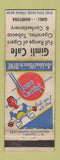 Matchbook Cover - Gimli Cafe Gimli MB WEAR