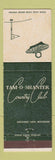 Matchbook Cover - Sterling Plumbing Fixtures Supply Columbus OH