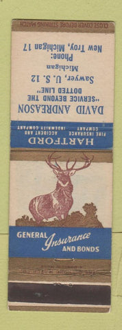 Matchbook Cover - AYS Rentals Sales Sickroom Equipment Youngstown OH